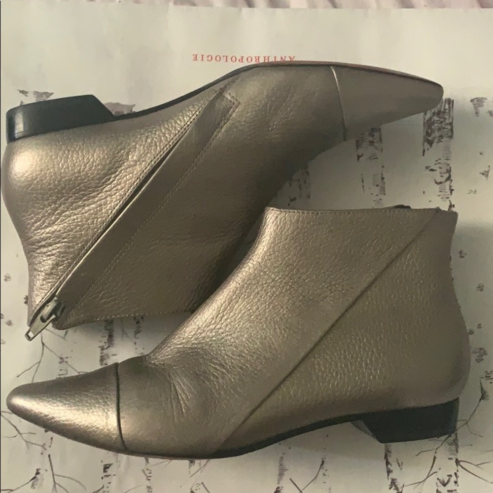 DEREK LAM SILVER SHOES